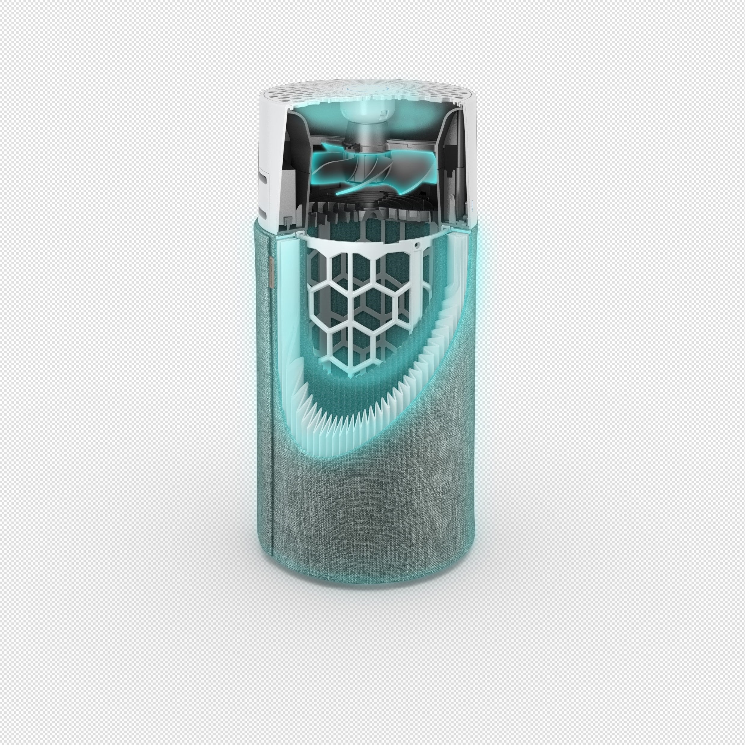 Blue 3210 Particle filter + Carbon sheet - Ecotip Solutions
