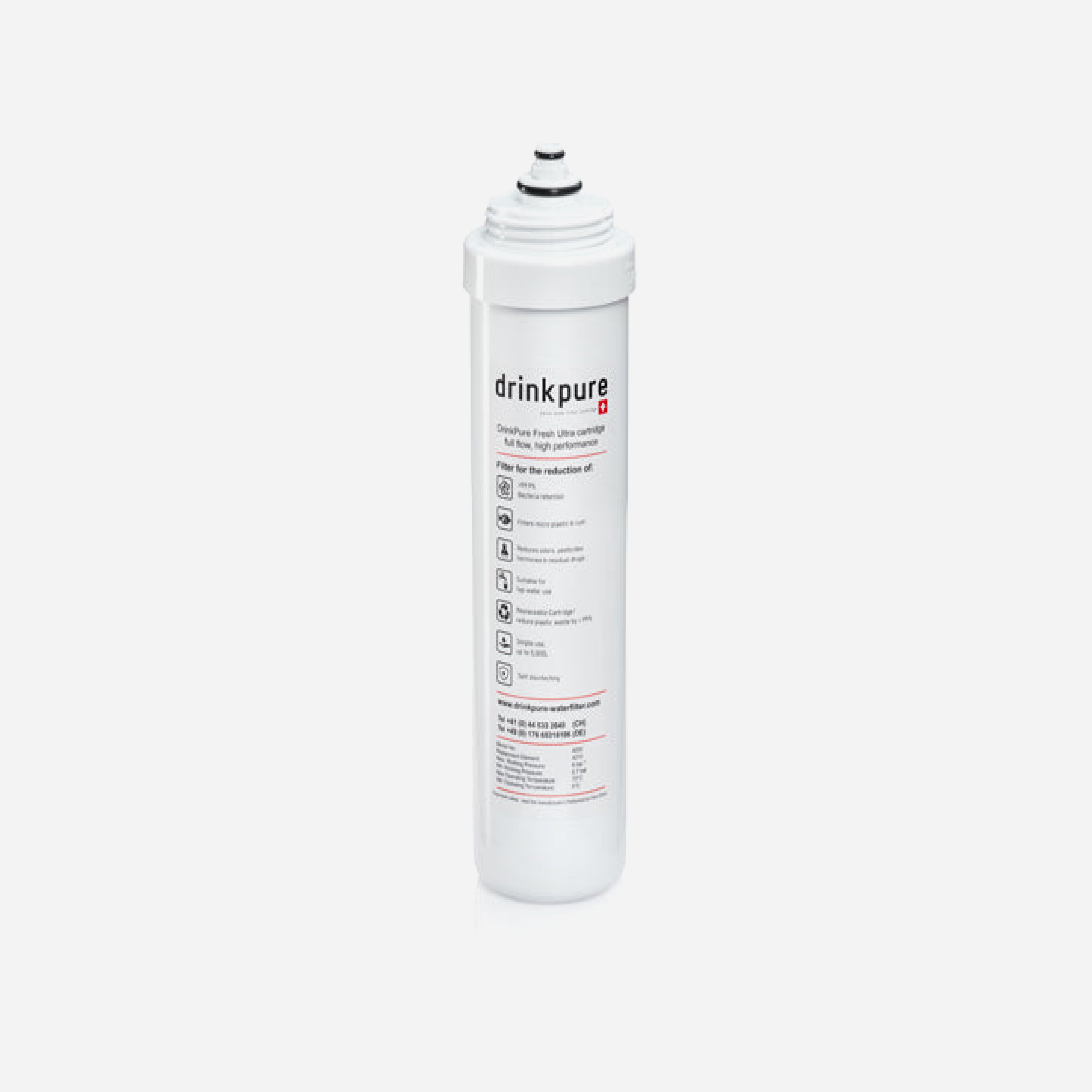 DrinkPure Fresh Cartridge Spare replacement filter cartridge