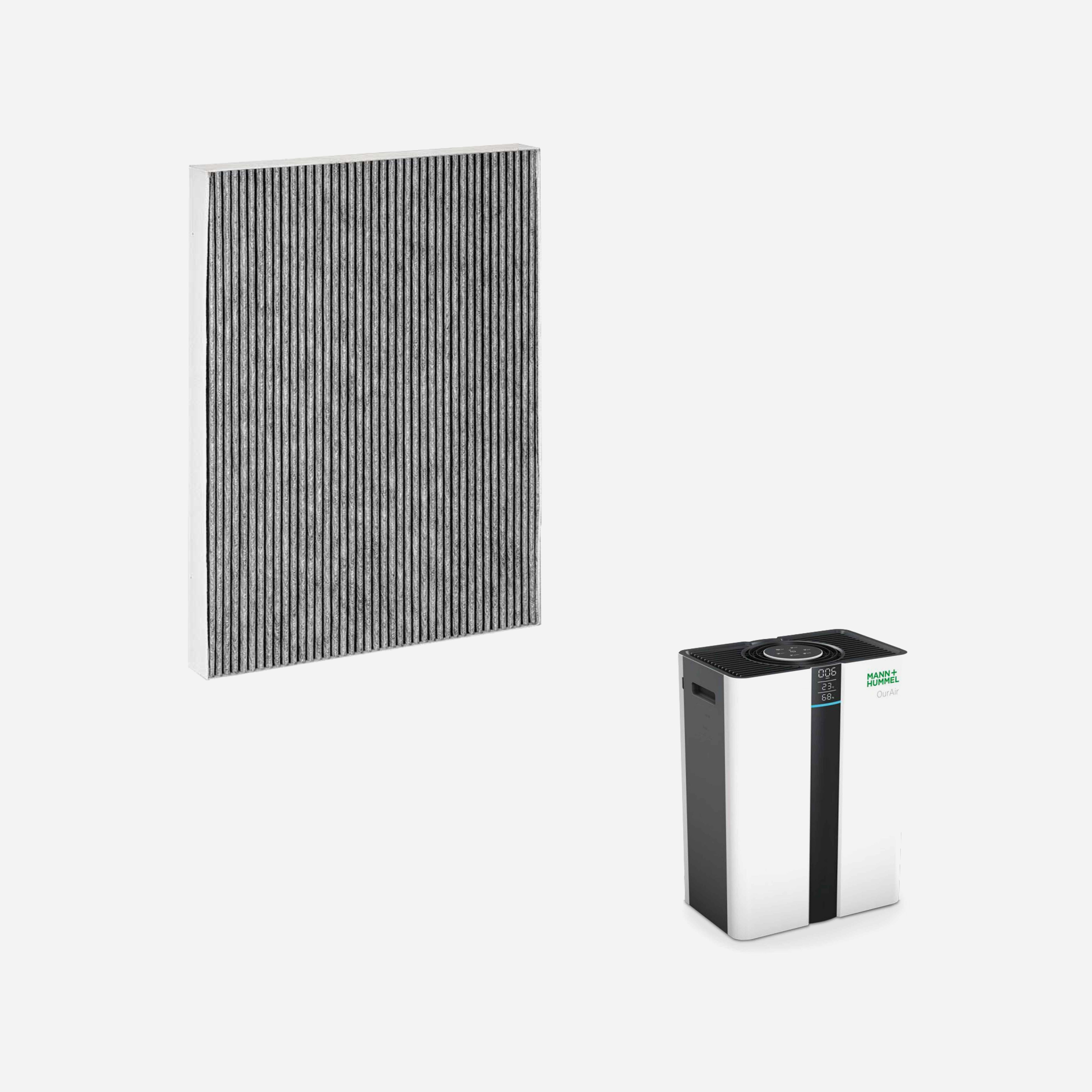 OurAir SQ 500 Combi-filter HEPA H14 Filter + Odor Control - Ecotip Solutions