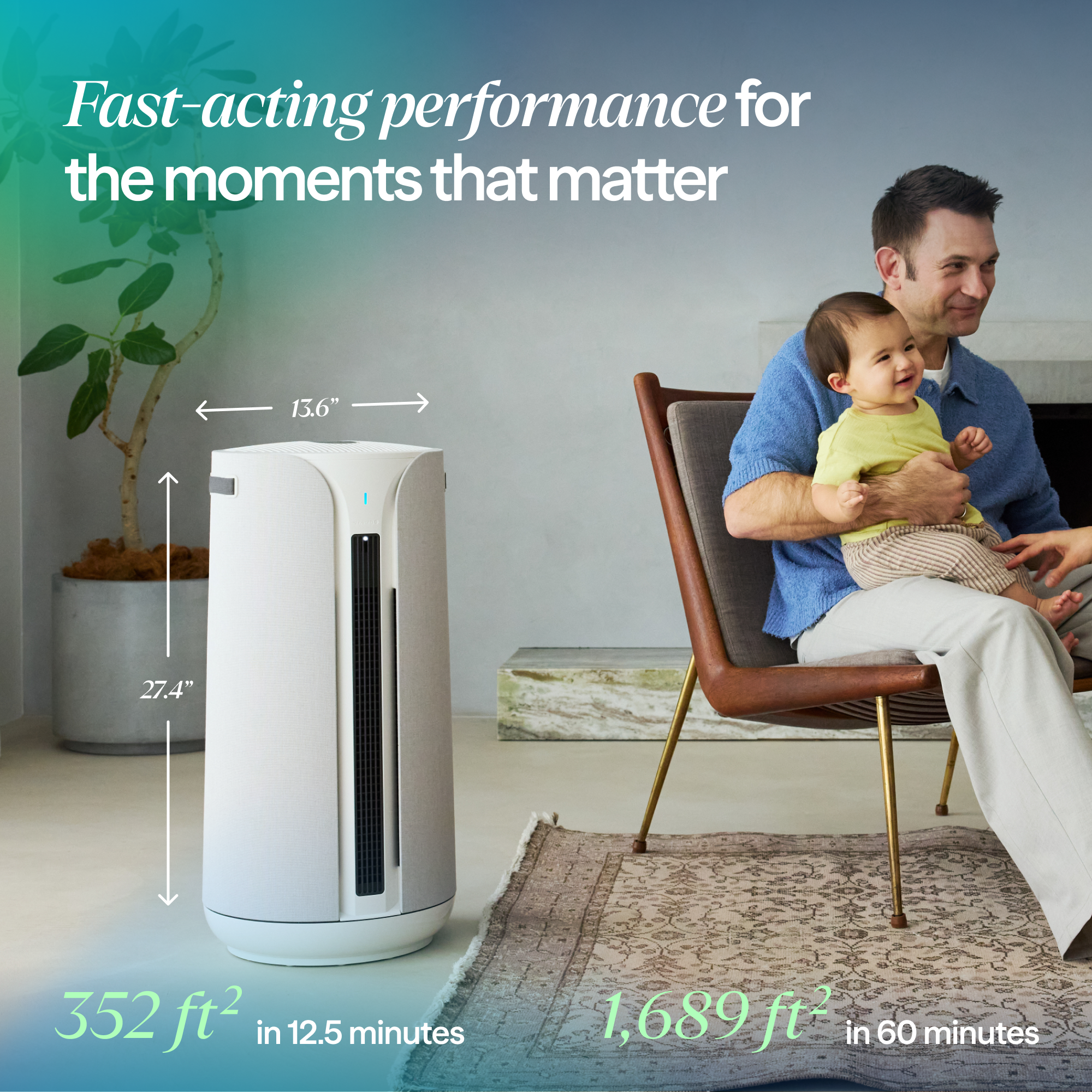 Blue air Comfort Pure™ 3-in-1 T10i Air Purifier