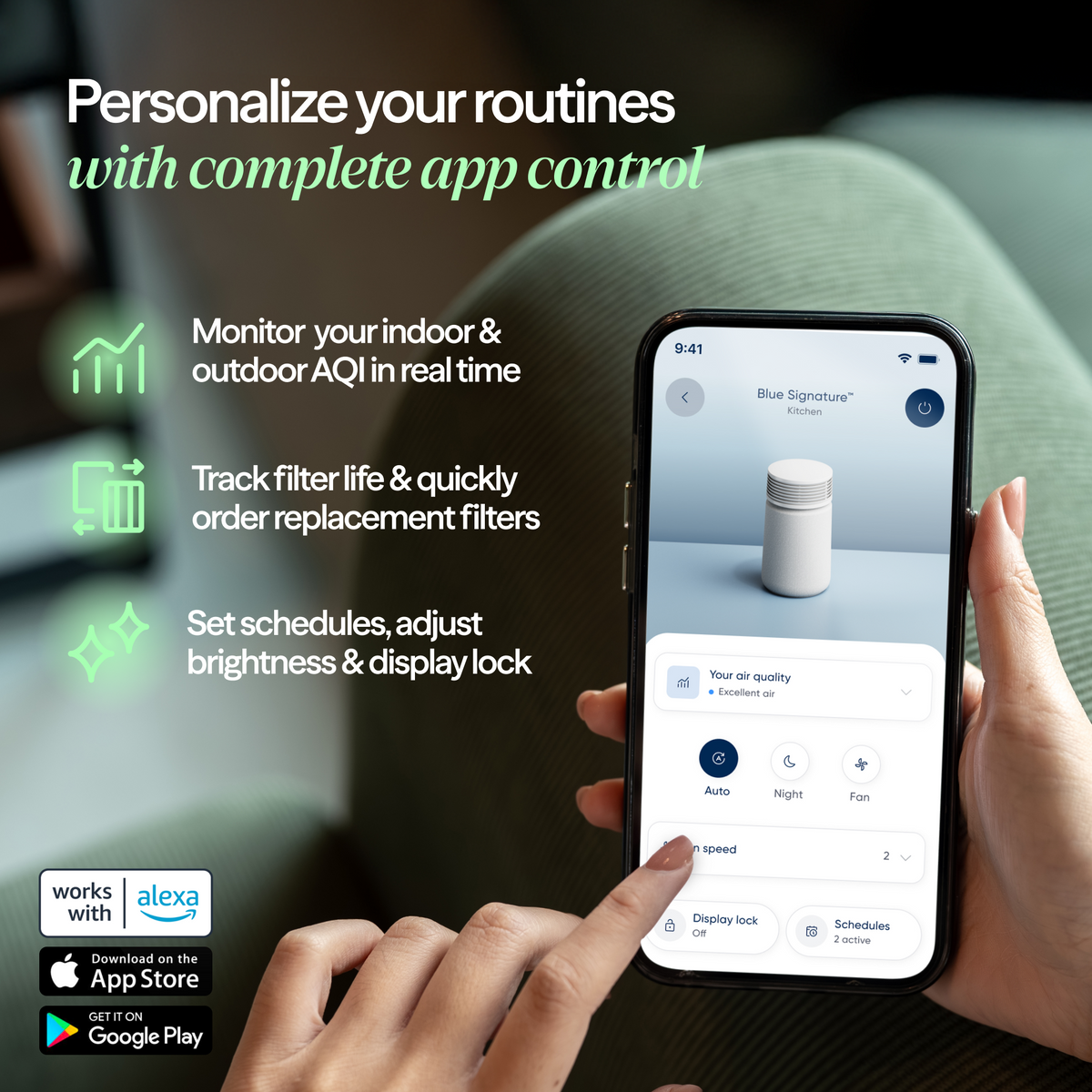 Blueair Blue Signature Medium Dark