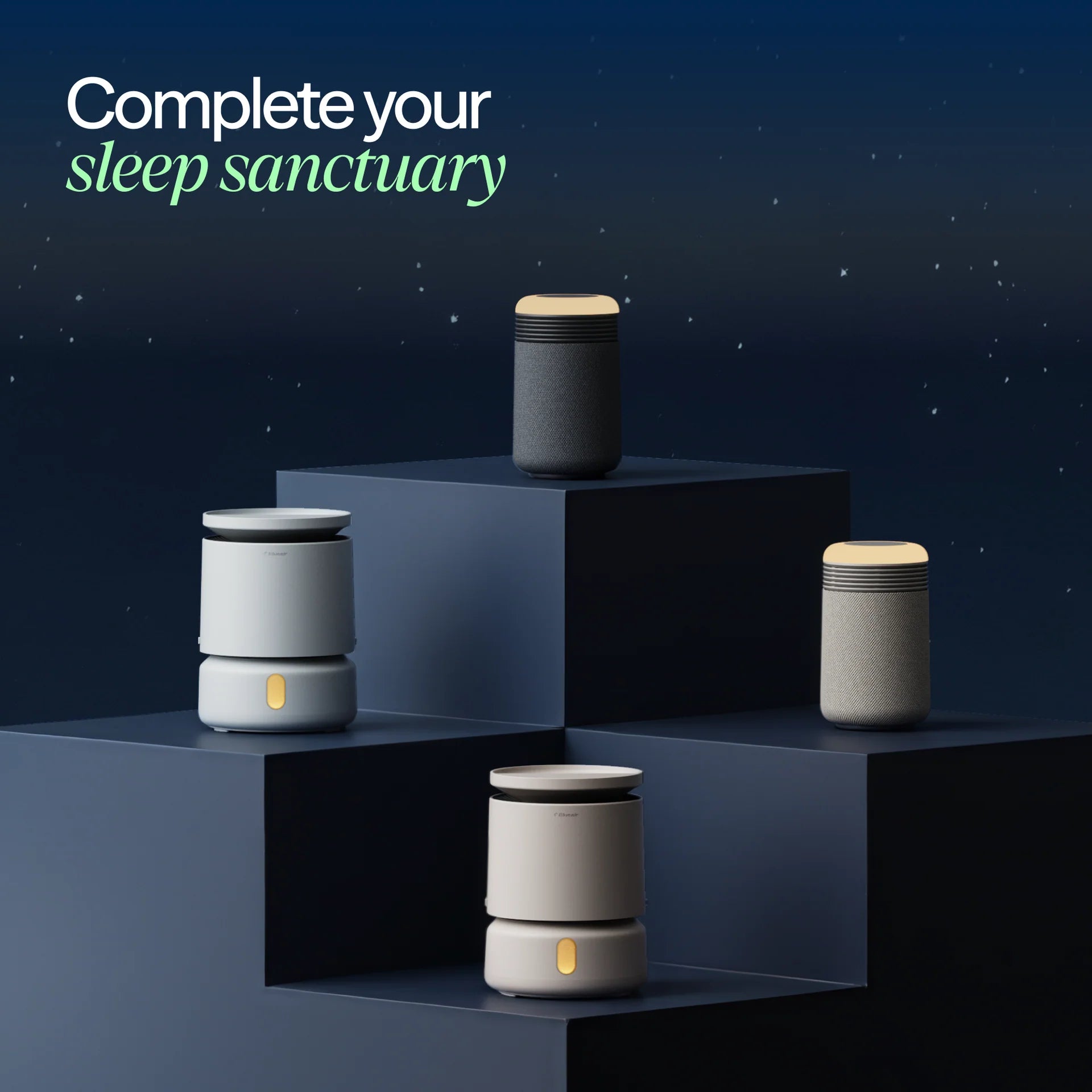 Blueair Mini Restful™ Air Purifier with Sunrise Clock