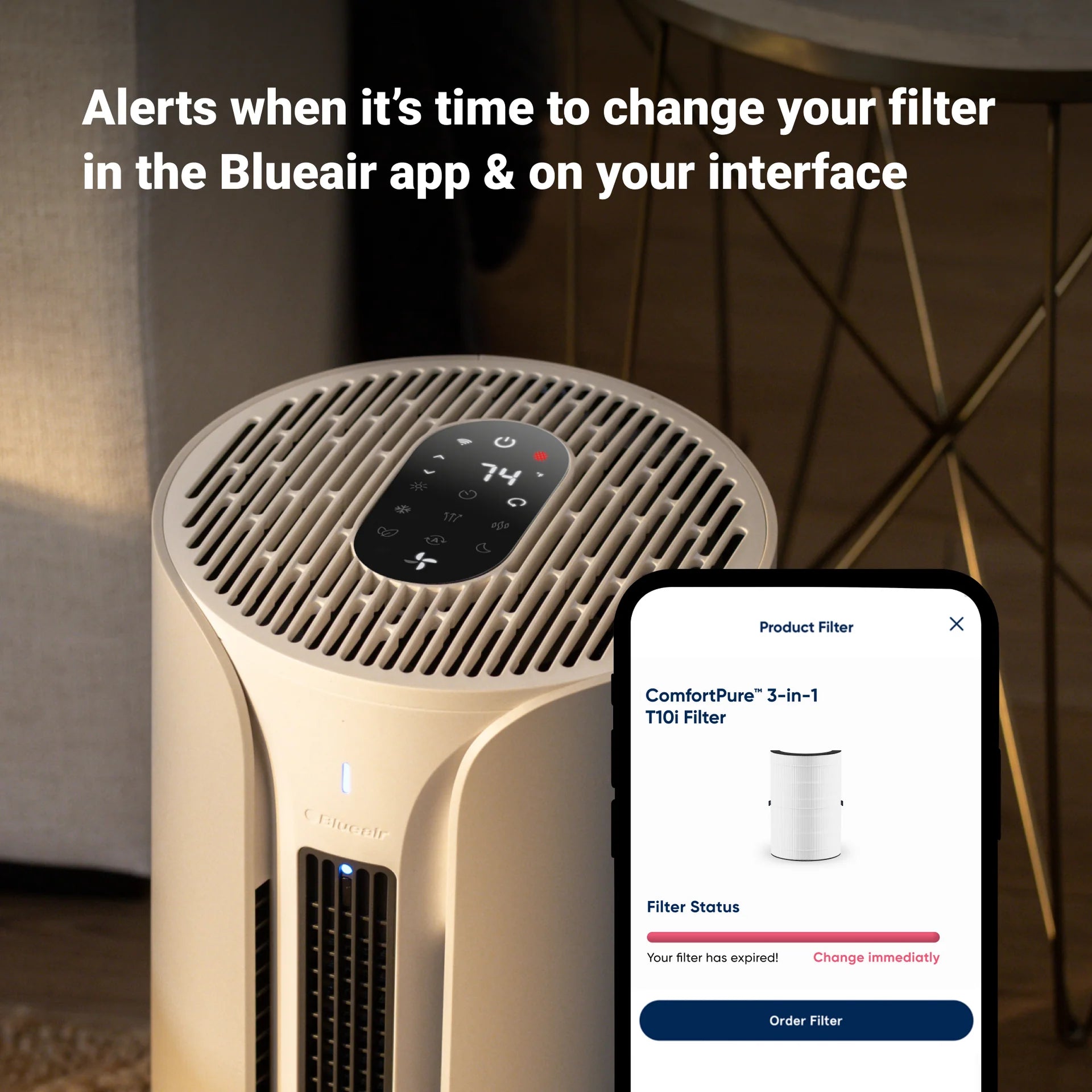 ComfortPure™ 3-in-1 T10i Replacement Filter